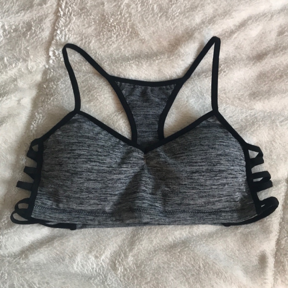 Sports bra with super cute side cut outs